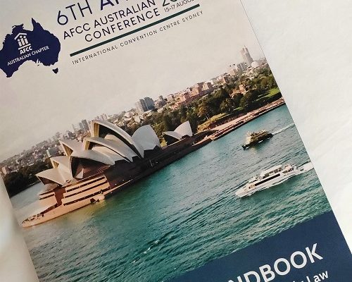 Parenting Coordination in Australia - AFCC Conference